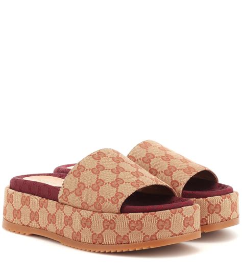 gucci gg terry cloth slides|gucci original gg slide sandals.